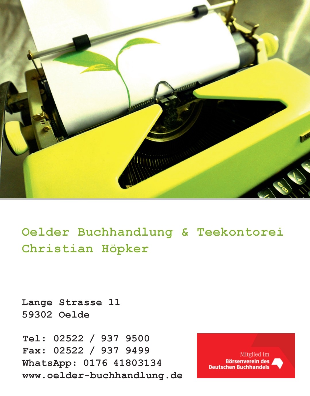 Buchhandlung Oelde